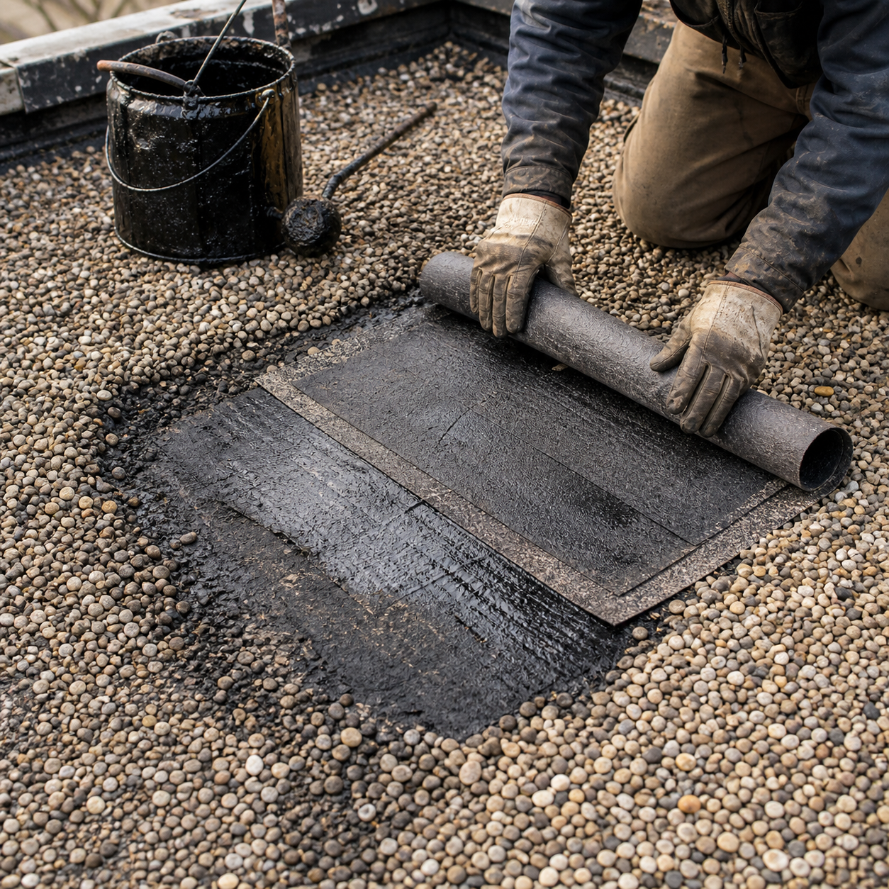 BUILT UP ROOFING